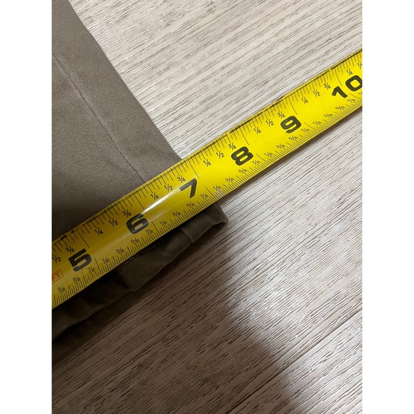 Lucky Brand 410 Athletic Straight Khaki Pants Mens Size 33x30 Brown Chino - Picture 4 of 12